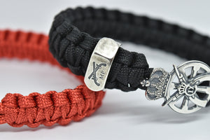 Military Police bead for paracord braclet